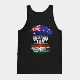 Australian Grown With Hungarian Roots - Gift for Hungarian With Roots From Hungary Tank Top